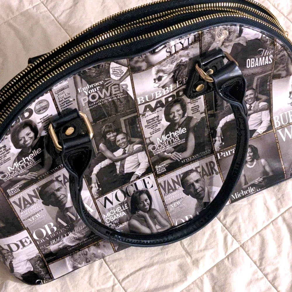 Obama Magazine Covers handbag. - Picture 5 of 11